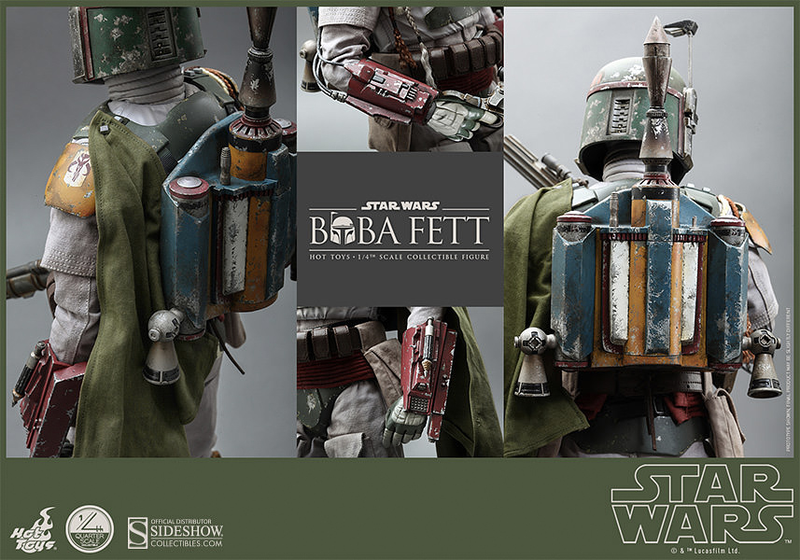 Illustration for article titled This Giant Quarter-Scale Boba Fett Is As Detailed As Figures Get